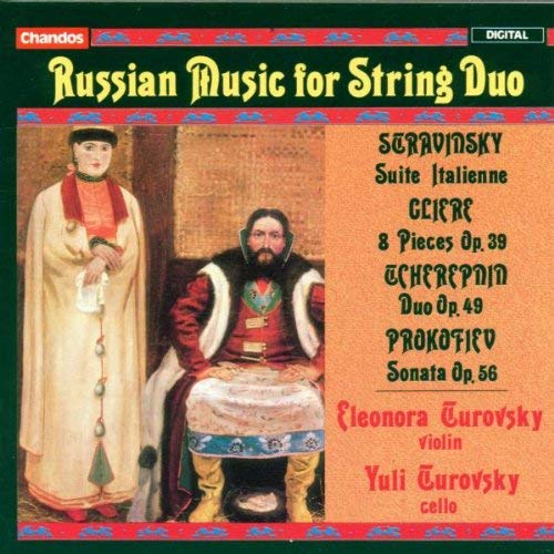 TUROVSKY,ELEONORA & YULI/Russische Musik F.Streichduo