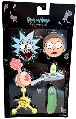 Acrylic Button Set/Rick & Morty