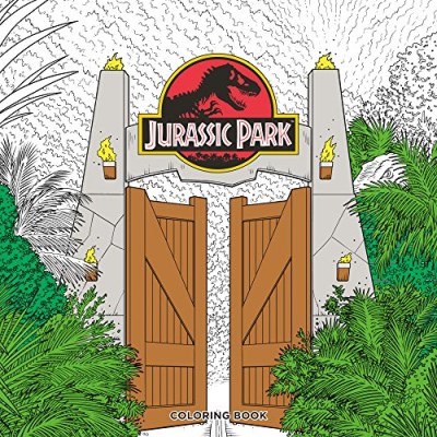 Universal Studios/Jurassic Park Adult Coloring Book