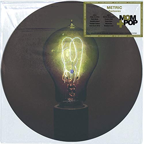 Metric/Fantasies@Picture Disc Download Card Included