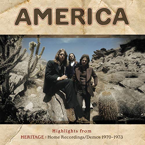 America Highlights From Heritage Home Recordings Demos 1970 1973 Rsd Black Friday 2018 