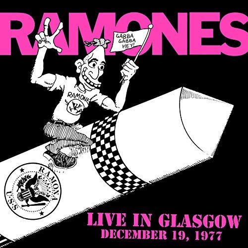 Album Art for Live In Glasgow December 19,  1977 by Ramones