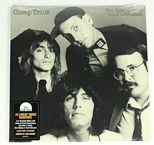 Cheap Trick/The Epic Archive Vol. 2 (1980-1983)@Limited 2 LP Clear Vinyl Edition@RSD Black Friday 2018