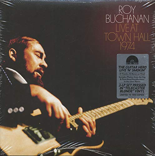Roy Buchanan/Live at Town Hall 1974@Limited 3 LP "Telecaster Blonde" Vinyl Edition@RSD Black Friday 2018
