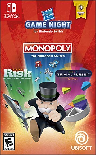 Nintendo Switch/Hasbro Game Night (Monopoly - Risk - Trivial Pursuit)
