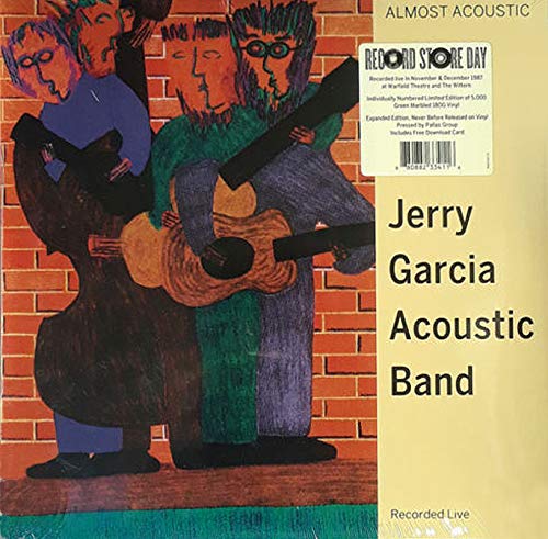 Jerry Garcia Acoustic Band/Almost Acoustic@2 LP Green Marbled Vinyl@RSD Black Friday 2018