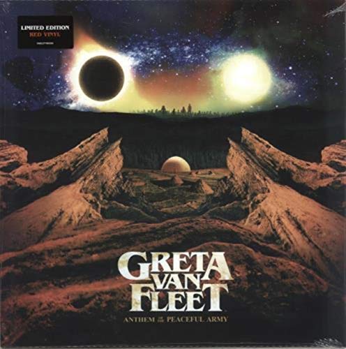 Greta Van Fleet/Anthem Of The Peaceful Army (Transparent Red Vinyl)@Limited Edition, Colored Vinyl, Red, Germany - Import@LP