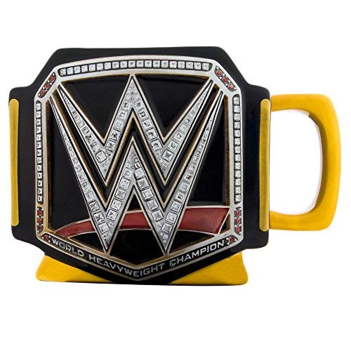 Molded Mug/WWE - Title Belt