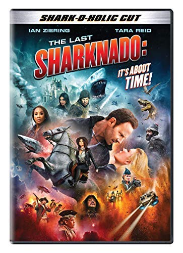 The Las Sharknado: It's About Time/Ziering/Reid/Scerbo@DVD@TV14