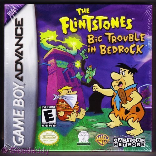 Gba/Flintstones-Big Trouble In Bed@Rp