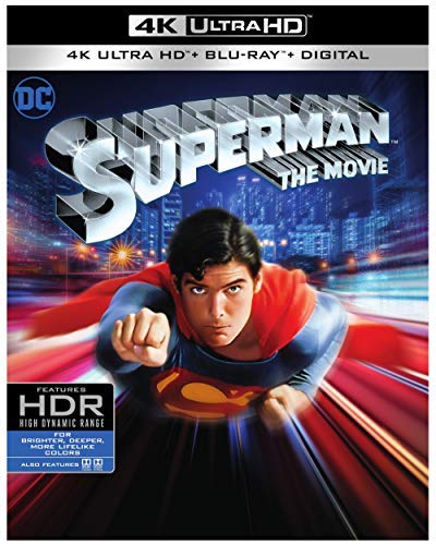 Superman The Movie (1978) Reeve Kidder Brando Hackman 4kuhd Pg 
