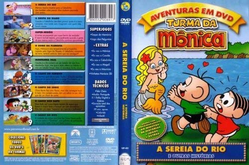 Dvd - Turma Da Monica: A Sereia Do Rio (Região 4)