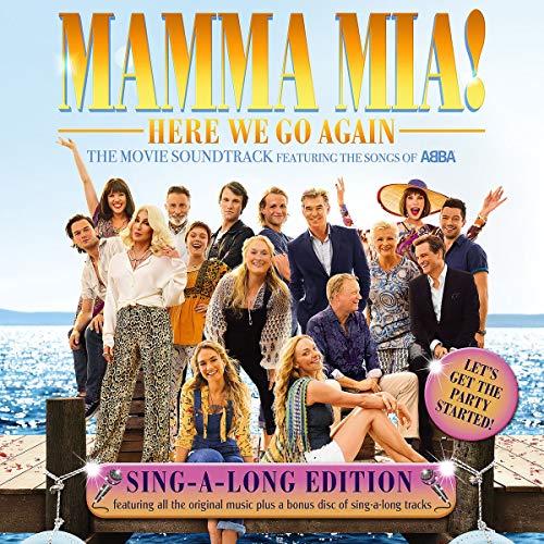 Mamma Mia! Here We Go Again Soundtrack 2 CD Sing A Long Edition 