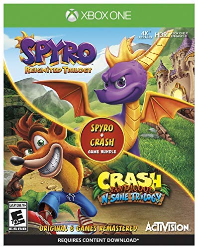 Xbox One/Spyro + Crash Bundle (Spyro Reignited/Crash N Sane)