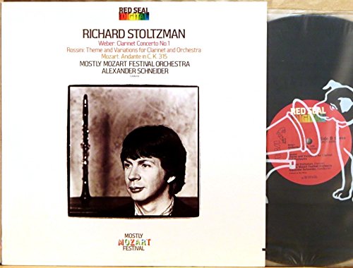 Richard Stoltzman/Weber - Clarinet Concerto No.1/Rossini - Theme & Variations for Clarinet & Orchestra/Mozart - Adante in C, K.315