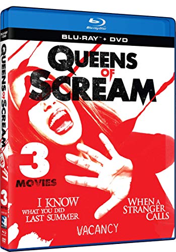Queens Of Scream Triple Feature Blu Ray DVD R 