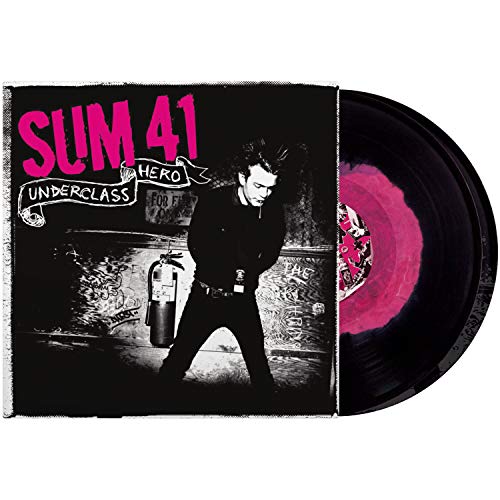 Sum 41/Underclass Hero (pink/black haze colored viny)@Pink/Black Haze Colored Vinyl@180g