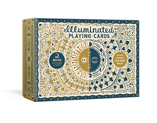 Illuminated Playing Cards/Two Decks for Games and Tarot