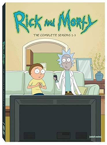 Rick & Morty Seasons 1 3 DVD 
