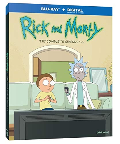 Rick & Morty/Seasons 1-3@Blu-Ray