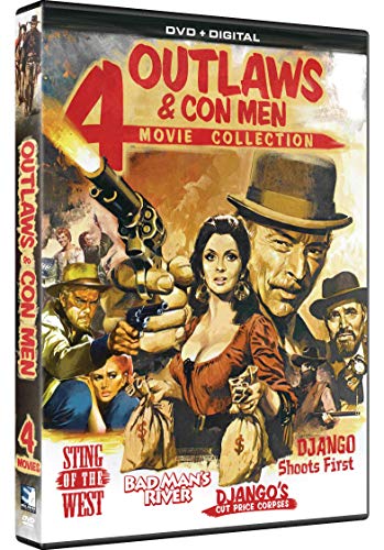 Outlaws & Con Men/4 Film Collection@DVD@PG