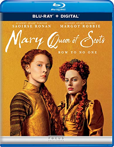 Mary Queen Of Scots (2018) Ronan Robbie Blu Ray Dc R 