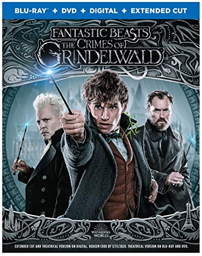 Fantastic Beasts: Crimes Of Grindelwald/Redmayne/Waterston/Depp@Blu-Ray@PG13
