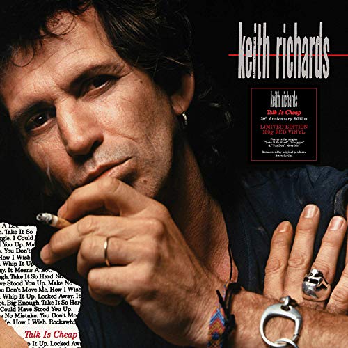 Keith Richards/Talk Is Cheap@Limited Red Vinyl