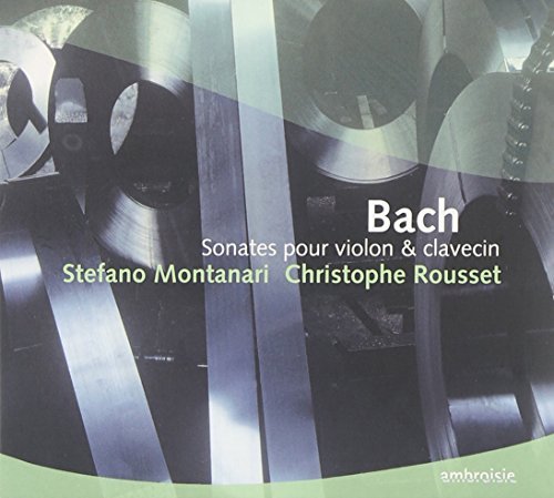 Johann Sebastian Bach Sonatas For Vn & Harpsichord Christophe Rousset 
