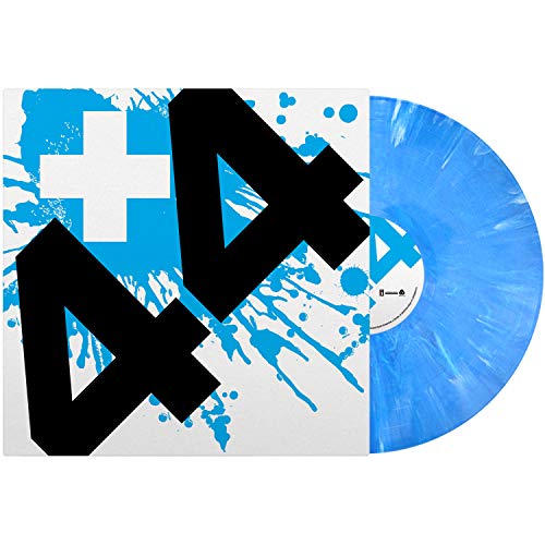 +44/When Your Heart Stops Beating (Blue vinyl)