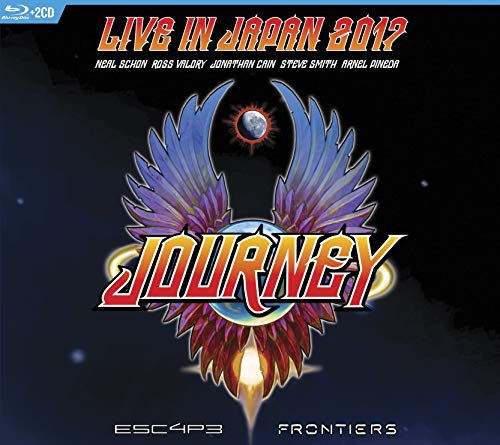 Journey Escape & Frontiers Live In Japan 2 CD Blu Ray Incl. Bonus DVD 