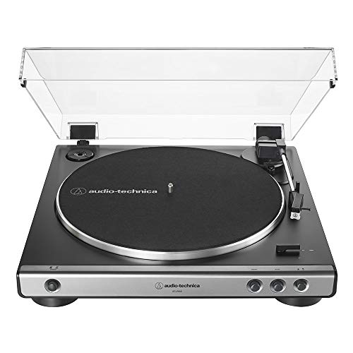 Turntable/Audio Technica AT-LP 60X Gunmetal@Fully Automatic Belt-Drive Turntable