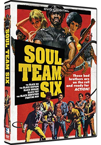 Soul Team Six 6 Blaxploitation Film Collection Soul Team Six 6 Blaxploitation Film Collection DVD Dc R 