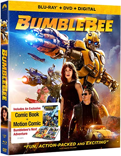 Bumblebee Steinfeld Lendeborg Cena Blu Ray DVD Dc Pg13 
