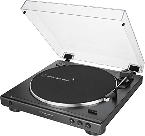 Turntable/Audio Technica AT-LP60X - Black@Fully Automatic Belt-Drive Turntable