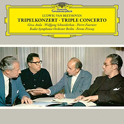 Géza Anda/Wolfgang Schneiderhan/Pierre Fournier/Radio-Symphonie-Orchester Berlin/Ferenc Fricsay/Beethoven: Triple Concerto