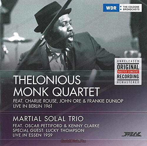 Thelonious Quartet Monk Live In Berlin '61 Live In Ess Import Eu Live In Berlin '61 Live In Ess 