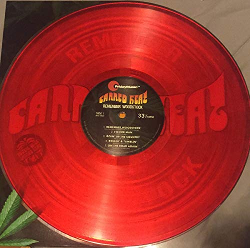 Canned Heat/Remember Woodstock@Translucent Red Vinyl@RSD 2019