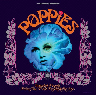 Poppies Assorted Finery From The First Psychedelic Age Bloodshot Color Vinyl Rsd 2019 Ltd. To 2750 