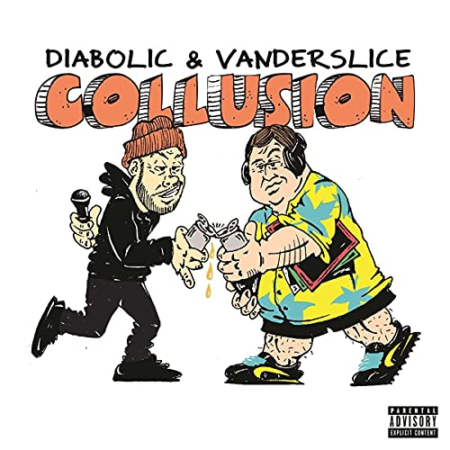 Diabolic & Vanderslice/Collusion@Pressed on two ‘pot luck’ color variants@RSD 2019/Ltd. to 500