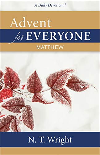 N. T. Wright Advent For Everyone Matthew A Daily Devotional 