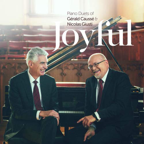 Gerald Caussee & Nicolas Guist/Joyful: Piano Duets Of Gerald@Amped Non Exclusive