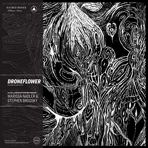 Marissa Nadler & Stephen Brodsky/Droneflower (Clear/Black Marbled Vinyl)