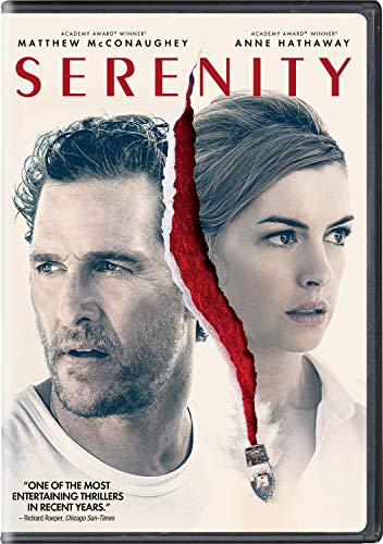 Serenity (2019) Mcconaughey Hathaway DVD R 