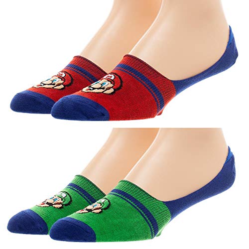 Socks - Liner/Super Mario - 2 Pr
