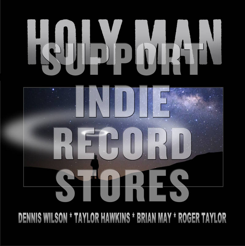 Dennis Wilson Taylor Hawkins Brian May Roger Taylor Holy Man B W Holy Man (instrumental) 150g Vinyl Rsd 2019 