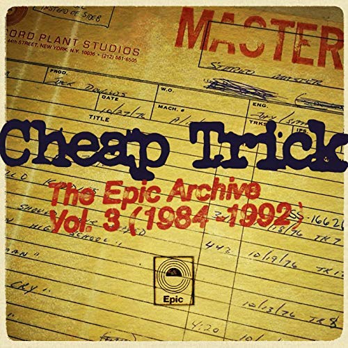 Cheap Trick/The Epic Archive Vol. 3 (1984-1992)@Limited 2-LP "Flame Red" Vinyl@RSD Exclusive 2019/Ltd. to 1500