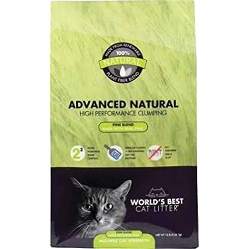 World's Best Cat Litter Advanced Natural Zero Mess Pine