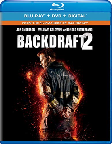Backdraft 2 Baldwin Sutherland Anderson Blu Ray DVD Dc R 