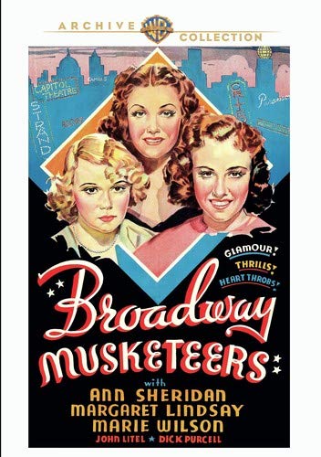 Broadway Musketeers/Lindsay/Sheridan/Wilson@MADE ON DEMAND@This Item Is Made On Demand: Could Take 2-3 Weeks For Delivery